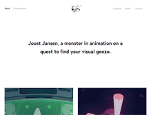 Tablet Screenshot of joostjansen.be
